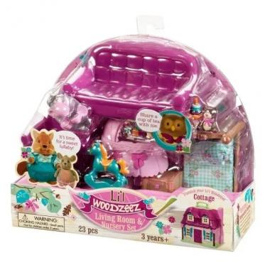 Li`l Woodzeez Play set Living Room & Nursery