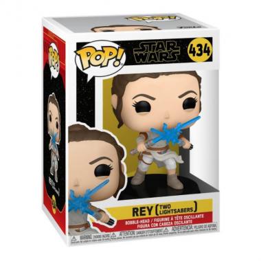 Funko Колекційна фігурка Funko POP! Bobble Star Wars Ep 9 Rey w/2 Light Sabers 51484