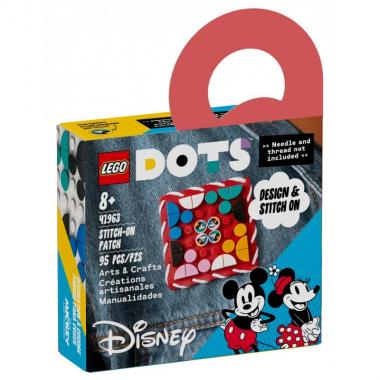 LEGO Конструктор LEGO DOTS Нашивка Микки Маус и Минни Маус