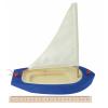 nic Sailing boat blue