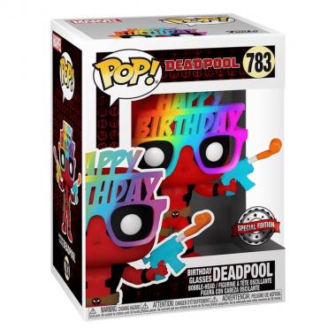 Funko Колекційна фігурка Funko POP! Bobble Marvel Deadpool 30th Birthday Glasses Deadpool (Exc) 54687