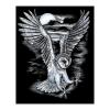 Sequin Art Craft kit ARTFOIL SILVER - Barn Owl