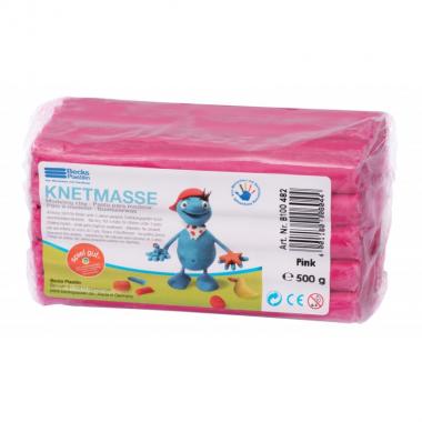 Becks Plastilin Set of modeling clay 500g. Pink