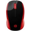 HP Мышь 200 WL Red