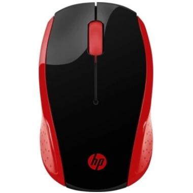 HP Мышь 200 WL Red