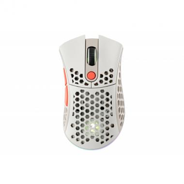 2E Gaming Mouse HyperSpeed Lite WL, RGB Retro White