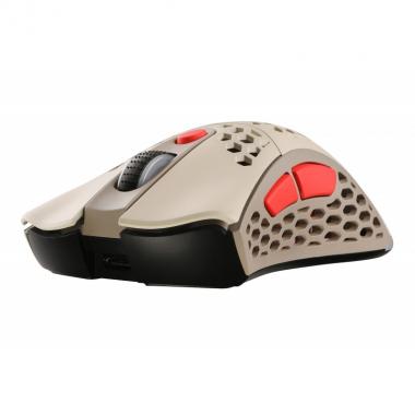 2E Gaming Mouse HyperSpeed Lite WL, RGB Retro White