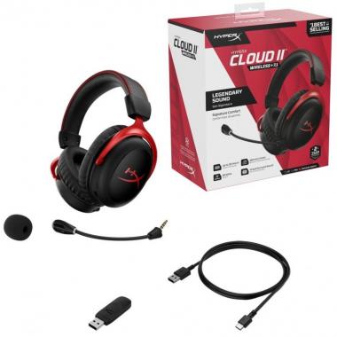 HyperX Cloud II WL USB, Red