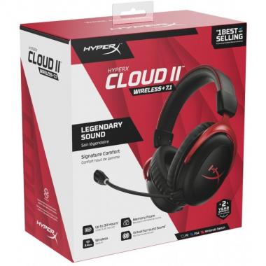HyperX Cloud II WL USB, Red