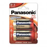 Panasonic Battery PRO POWER Alkaline D(LR20) blister, 2 pcs.