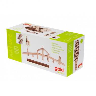 goki Wooden building blocks (natural)