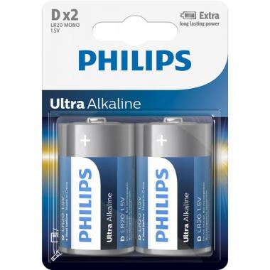 Philips Ultra Alkaline[LR20E2B/10]