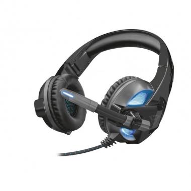 Trust GXT 410 Rune Illuminated 3.5mm+USB BLACK