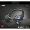 Trust GXT 410 Rune Illuminated 3.5mm+USB BLACK