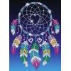 Sequin Art Craft set RED - Dreamcatcher Heart New