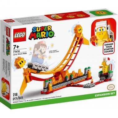 LEGO Конструктор Super Mario Поездка на скамейке-волне. Дополнительный набор