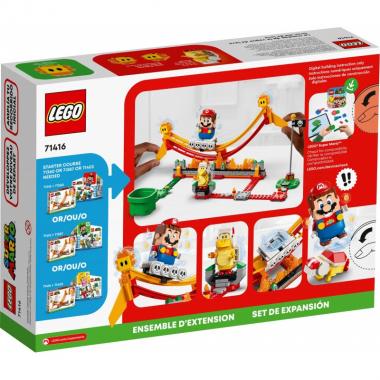 LEGO Конструктор Super Mario Поездка на скамейке-волне. Дополнительный набор