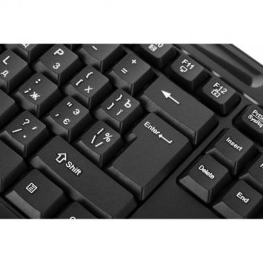 2E Клавіатура KM1040 USB Black