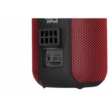 2E Portable Speaker SoundXPod TWS, MP3, Wireless, Waterproof Red