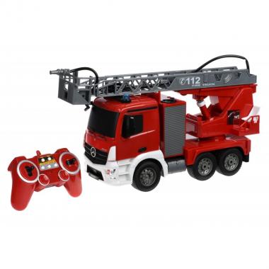 Same Toy Машинка на р/к Пожежна машина Mercedes-Benz з драбиною 1:20