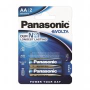 Panasonic Battery EVOLTA Alkaline AA blister, 2 pcs.