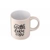 ARDESTO Mug With love, 330 ml, beige, ceramics