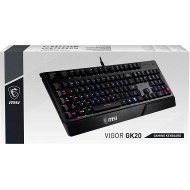 MSI Геймерська клавіатура Vigor GK20 UA S11-04UA208-CLA
