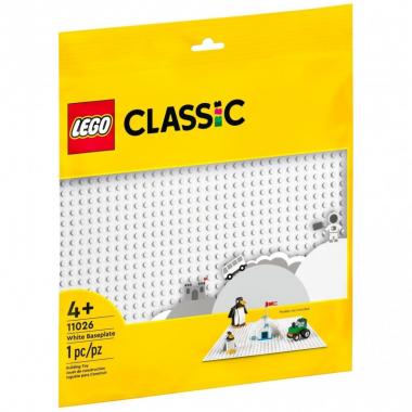 LEGO Конструктор Classic Белая базовая пластина 11026