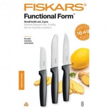 Fiskars Набор ножей для чистки Functional Form, 3 шт