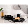 ARDESTO Soup plate Trento, 21,5 cm, black, ceramics