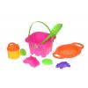 Same Toy Набор для игры с песком - Розовый (7 шт.)