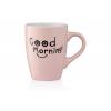 ARDESTO Mug Good Morning, 330 ml, pink, ceramics