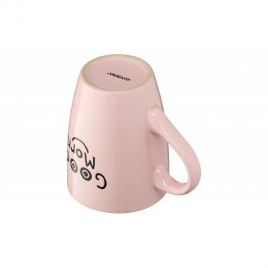 ARDESTO Mug Good Morning, 330 ml, pink, ceramics