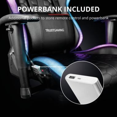 Trust Игровое кресло GXT 716 Rizza RGB BLACK