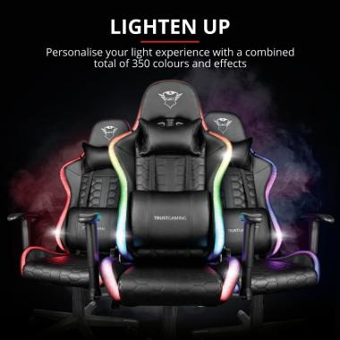 Trust Игровое кресло GXT 716 Rizza RGB BLACK