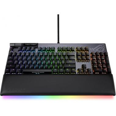 ASUS Клавіатура ROG Strix Flare II Animate RGB 113key NX Red USB RU Black