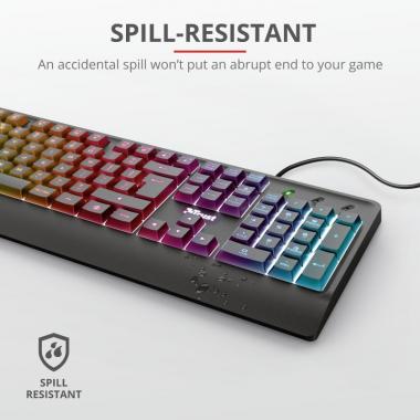 Trust Ziva Gaming Rainbow LED Black