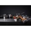 Fiskars Stewpan All Steel, 26cm, 3.2l, cover Сeratec, induction, with lid, inox