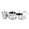 Fiskars Stewpan All Steel, 26cm, 3.2l, cover Сeratec, induction, with lid, inox