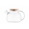 ARDESTO 1000 ml teapot , borosilicate glass, bamboo