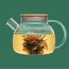 ARDESTO 1000 ml teapot , borosilicate glass, bamboo