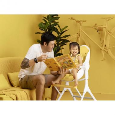 Oribel Highchair Cocoon 2.0 Yelow