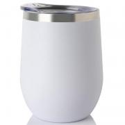 ARDESTO Термокухоль Compact Mug 350 мл, білий, нержавіюча сталь