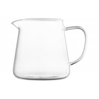 ARDESTO Teapot Gemini Milano, 550 ml, borosilicate glass, stainless steel