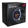2E Watch Alpha X 46 mm Silver-Blue