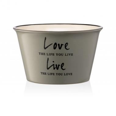 ARDESTO Bowl Way of life, 550 ml, gray, ceramics