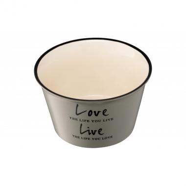 ARDESTO Bowl Way of life, 550 ml, gray, ceramics