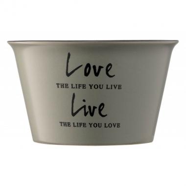 ARDESTO Bowl Way of life, 550 ml, gray, ceramics