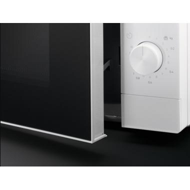 Electrolux Мікрохвильова піч 20л, мех. керування, 800Вт, гриль, білий
