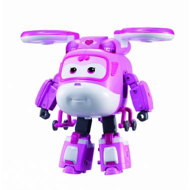 Super Wings Ігрова фігурка-трансформер Supercharge Lights & Sounds Dizzy, Діззі, світло, звук